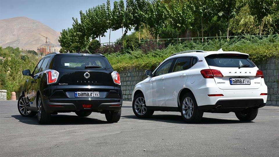 مقایسه هاوال H2 و سانگ‌یانگ تیوولی